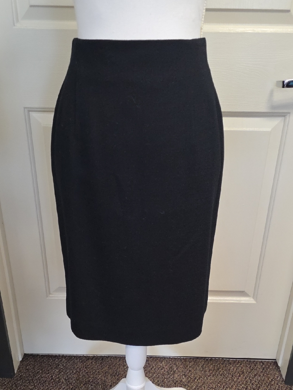 Jones New York 100% Pure Worsted Wool Pencil Skirt Size 8 EUC Lined